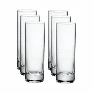 Bormioli Rocco Longdrink Glazen Gina - 6x Stuks - 28, 7 Cl/287 Ml - Water/sap/frisdrank