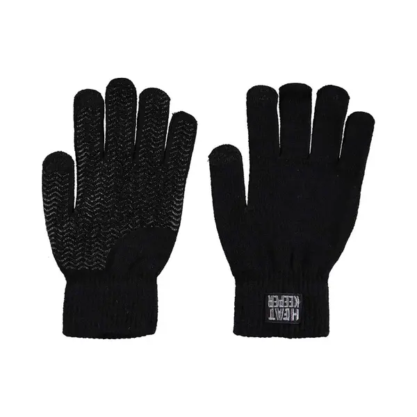 Heat Keeper Thermo Handschoenen Voor Kinderen - Zwart - Warme Handschoenen - Voor Jongens/meisjes 9-12 Jaar thumbnail