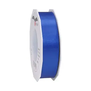 Cadeaulint Satijn - 2.5 Cm X 25 Meter - Blauw - Cadeaus Inpakken - Sierlint