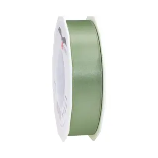 Cadeaulint Satijn - 2.5 Cm X 25 Meter - Lichtgroen - Cadeaus Inpakken - Sierlint