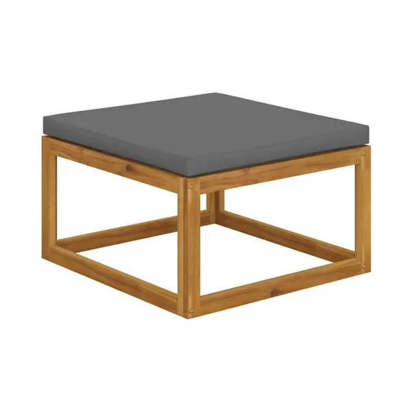 VidaXL 311864 Gartenbank Akazienholz, Stoff, Polyester thumbnail