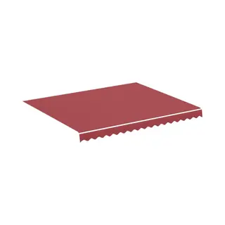 Vidaxl - Replacement Fabric For Awning Burgundy Red 3x2.5 M