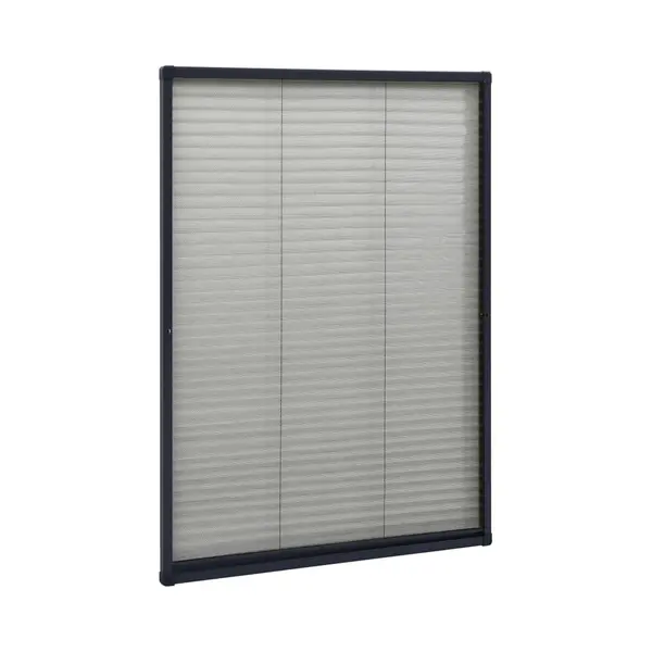 VidaXL Insektenschutz-Plissee Für Fenster Aluminium Anthrazit 80x120cm thumbnail