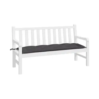 Gartenbank-auflage Anthrazit 150x50x7 Cm Oxford-gewebe Vidaxl
