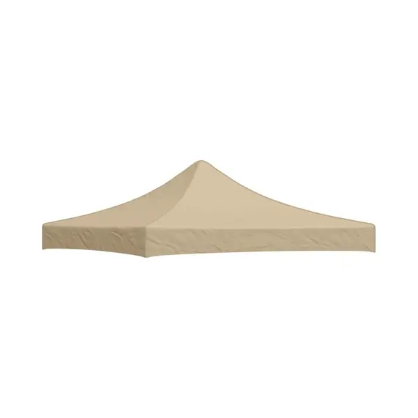 Party Tent Roof 3x3 M Beige 270 G/m² Vidaxl thumbnail