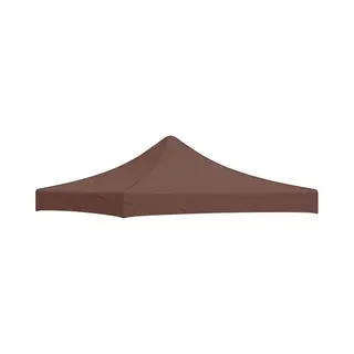 VidaXL Partytentdak 270 G/m² 3x3 M Bruin