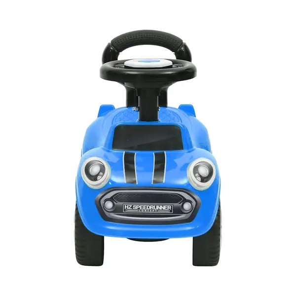 VidaXL Kinderauto Mit Rückenlehne Rutscher Rutschauto Kinderfahrzeug Lauflernhilfe Baby Kinder Auto Fahrzeug Lauflernauto Für 12-36 Monate Blau thumbnail