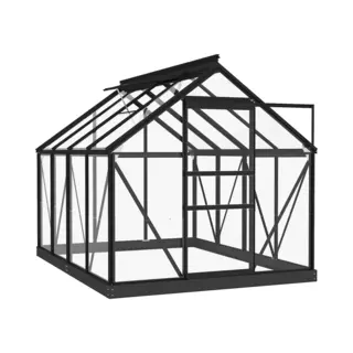 Greenhouse Glass Replacements 16 Pcs Tempered Glass Vidaxl