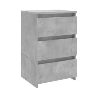 VidaXL 806219 nightstand/bedside table Concrete colour