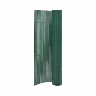Double-sided Garden Fence 110x400 Cm Green Vidaxl