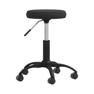 VidaXL - Massagekruk - Fluweel - Zwart