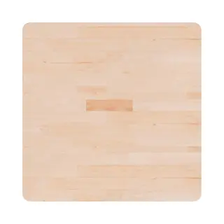 VidaXL Tischplatte Quadratisch 70x70x2, 5 Cm Eichenholz Unbehandelt