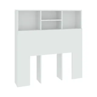 VidaXL Hoofdbordkast 100x19x103, 5 Cm Wit