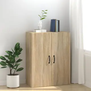 Hanging Cabinet Sonoma Oak 69, 5x34x90 Cm Engineered Wood Vidaxl