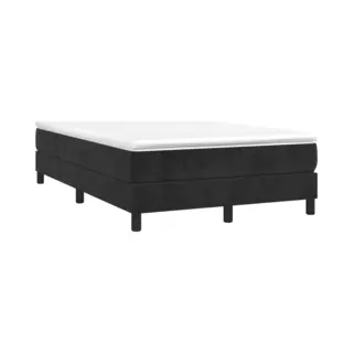 VidaXL Boxspringbettgestell Schwarz 120x200 Cm Samt