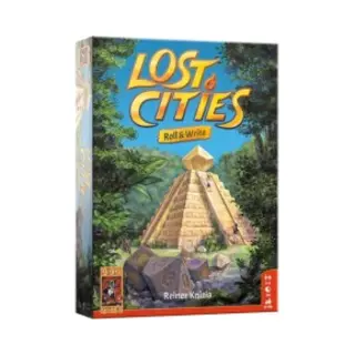 999 Games Lost Cities, Roll & Write