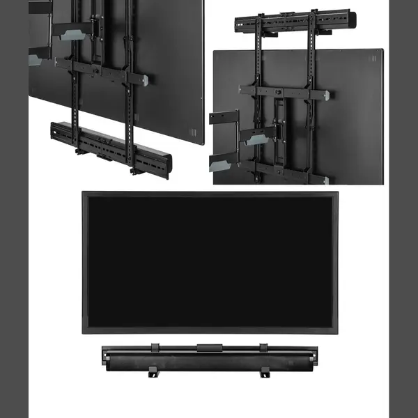 Vdd Soundbar-Halterung Universal - Montage Unter Oder über Tv - Wandmontage thumbnail