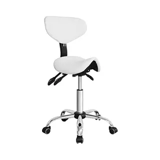 Vdd Ergonomische Zadelkruk, Kapperskruk, Kruk, In Hoogte Verstelbaar, Rugleuning I