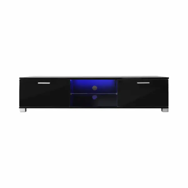 Vdd Tv Meubel Kast - Dressoir - 140 Cm Breed - Zwart thumbnail