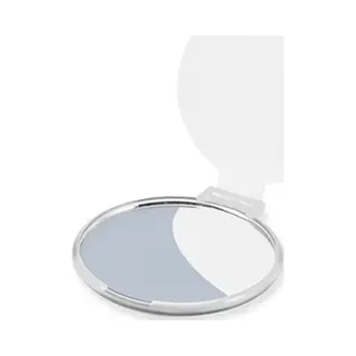 Spiegeltje - Mini Spiegel - Zak Spiegel - Make Up Spiegeltje - Klapspiegel – Mat Wit