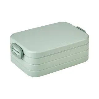 Mepal - Lunchbox Take A Break Midi - Brotdose To Go - Für 2 Sandwiches Oder 4 Brotscheiben - Meal Prep Box - Essensbox Mit Unterteilung -
