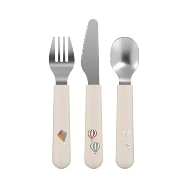Mepal Children’s Cutlery 3-piece Set Mio, Children's Flatware, Child-friendly Utensils From 12 Months, Including Knife, Fork & Spoon, Set Of 3, thumbnail