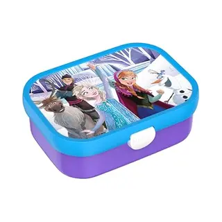 Mepal - Brotdose Kinder Campus - Bento Box Kinder - Brotdose Mit Fächern & Gabel - Meal Prep Box Mit Clip-Verschluss - Bpa-frei & Spülmaschinenfest