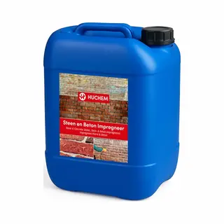 Huchem Steen & Beton Impregneer | 20L | Waterafstotend | Bescherming | Gevels | Daken | Goedkoop
