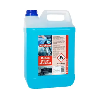 Huchem Screenwash Ruitenwisservloeistof - Vorstbestendig Tot -15 °C - 5 L