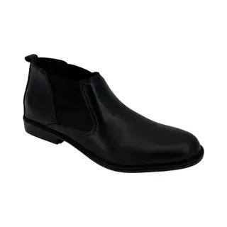Hitman Schoenen Excellent - Heren Schoenen - Chelsea Boots Heren - Echt Leer - Heren Laarzen - Zwart - Maat 40