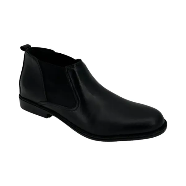 Hitman Schoenen Excellent - Heren Schoenen - Chelsea Boots Heren - Echt Leer - Heren Laarzen - Zwart - Maat 40 thumbnail