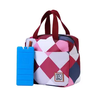 Brisby Koeltas – Lunchtas – 4 Liter – 4 Laags Isolatie – Blok Rose