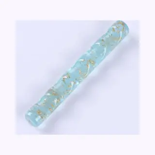 DW4Trading Penseel Houder - Geschikt Voor 5 Penselen - Acryl Nagel Penselen - Groen Glitter