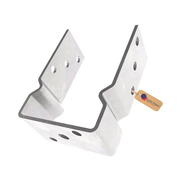 GeZu Impex U Post-Anker 81 X 150 Mm Thermisch Verzinkt thumbnail