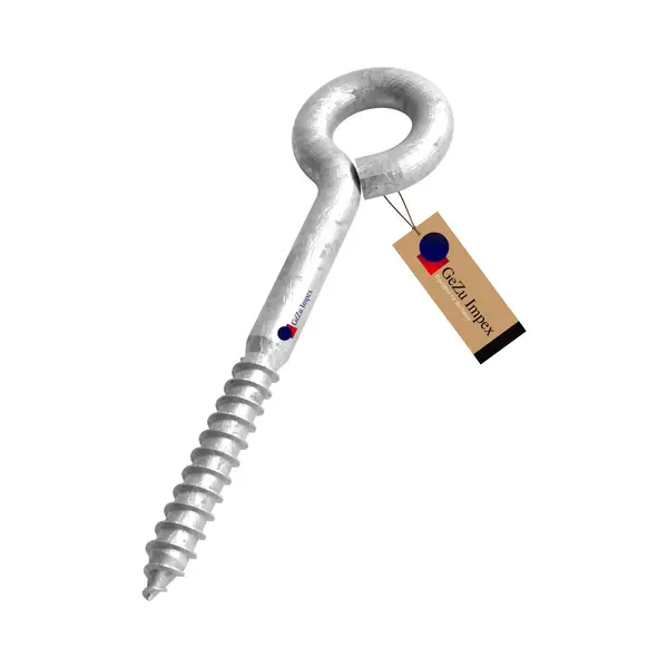 GeZu Impex Oogschroeven Voor Steigers 160 Mm – Gegalvaniseerd thumbnail
