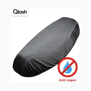 Qlash Zadelhoes Scooter - Waterdicht - Universeel - Brommer - Anti Regen
