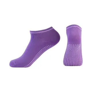 Anti Slip Yoga Sokken - Yoga - Halfhoog - Unisex - Paars