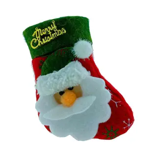 Knaak Kerstsok Kerstman - Kerstdecoratie & Bestekhouder - 1 Stuk