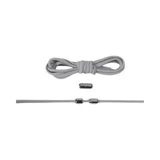 Knaak Elastische Veters - Niet Meer Strikken! - Grijs - Schoenveters - 2 Stuks - Rekbaar Tot 150 Cm