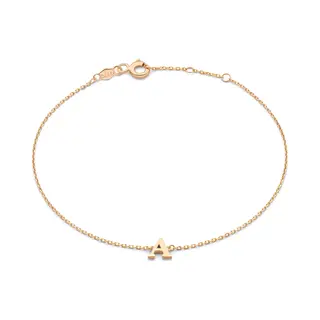 Isabel Bernard | Roségold Armband Damen Mit Initialen Buchstaben X | La Concorde | IB320042-X