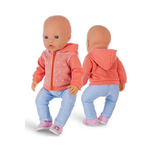 Isa's Friends® - Poppenkleding - Kleertjes Geschikt Voor O.a. Baby Born - 43 Cm - Vestje Met Broek thumbnail