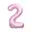 Cijfer 2, Roze