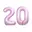 Cijfer 20, Roze