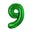 Cijfer 9, Groen