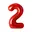 Cijfer 2, Rood