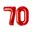 Rood, Rood Cijfer 70
