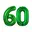 Groen, Groen Cijfer 60
