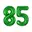 Groen, Groen Cijfer 85