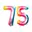 Regenboog, Regenboog Cijfer 75