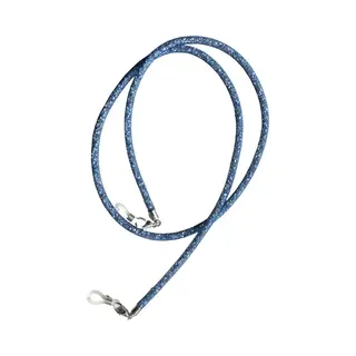Brillenkoord - Mesh & Kristallen Blauw - Eyezoo® Crystal Cord